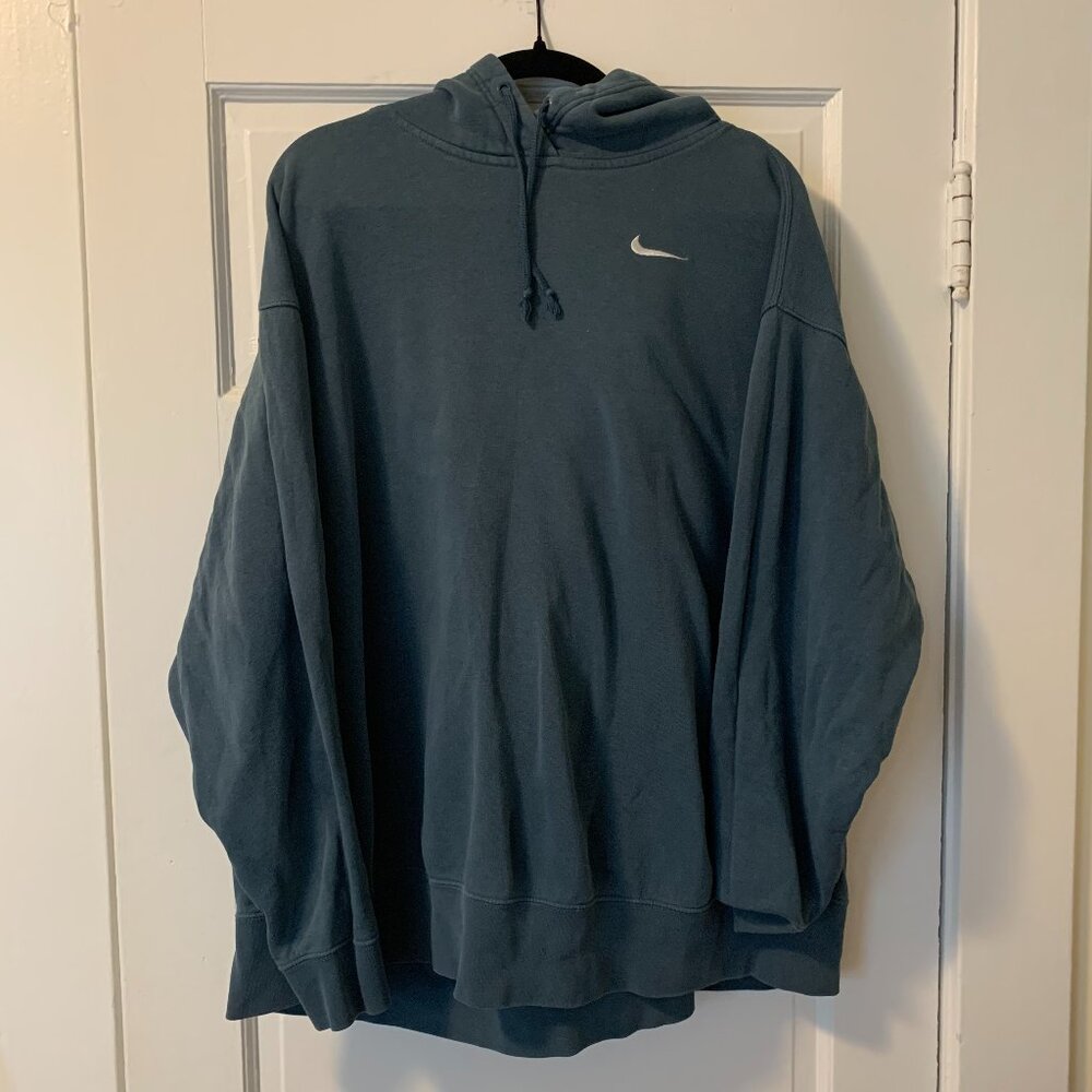 Teal Green Nike Oversized Hoodie, 2X